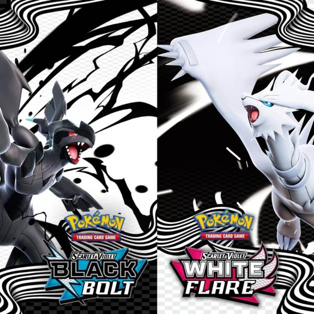 Pokémon Black Bolt & White Flare – das neue Set mit Zekrom und Reshiram