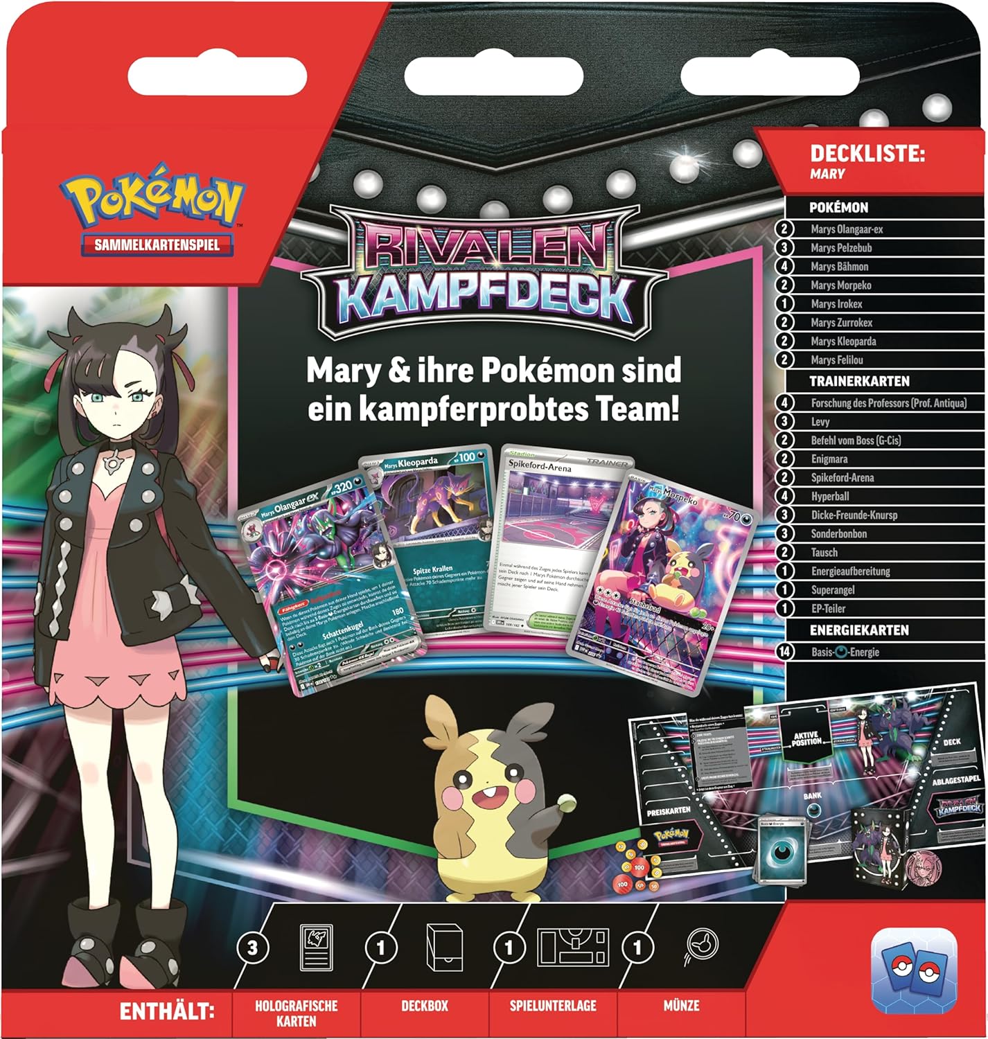 Pokémon Rivalen Kampfdeck – Mary (Deutsch)