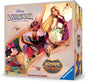 Frontansicht der Lorcana Schatzkiste Domäne von Dschafar mit Rapunzel, Jafar & Minnie