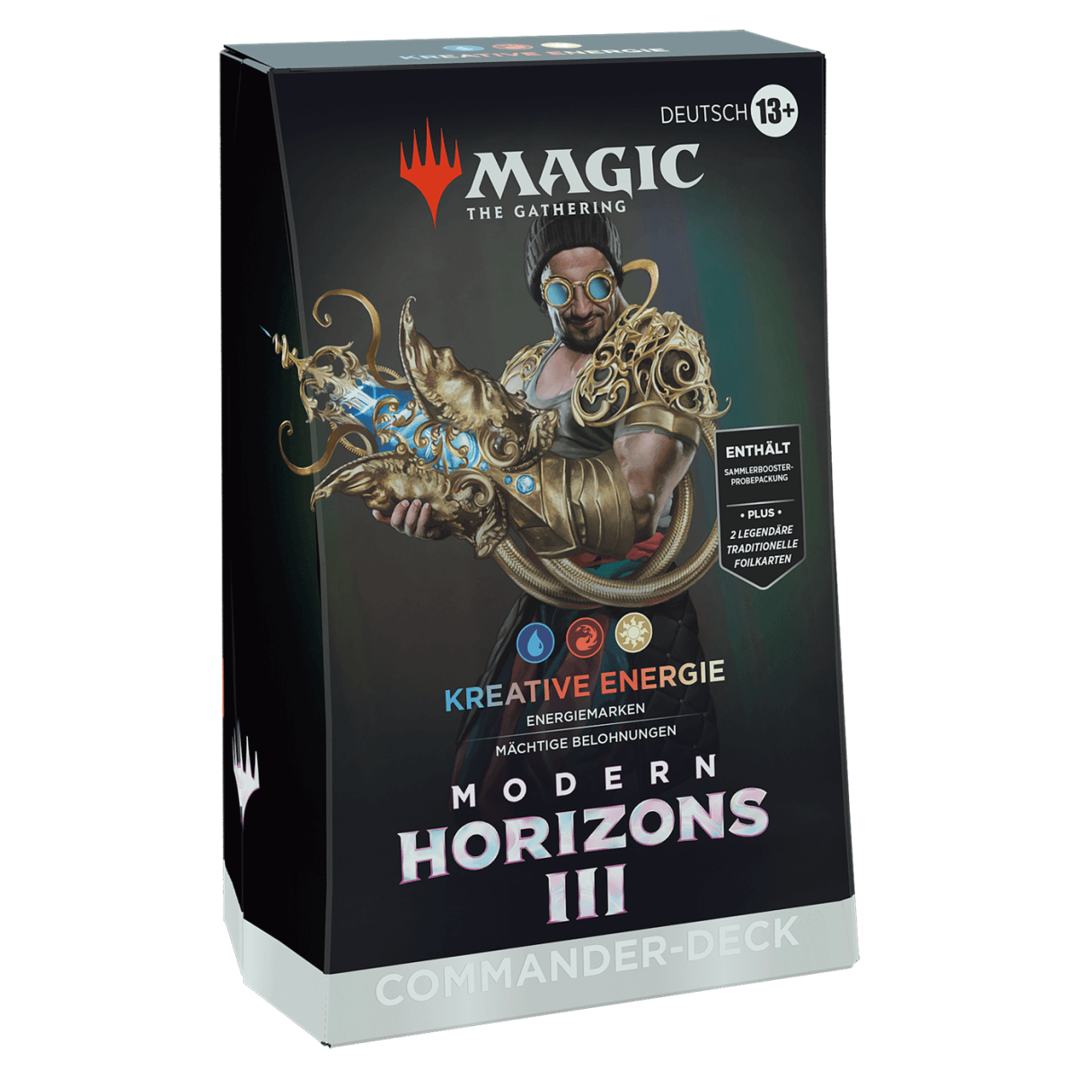 Magic Modern Horizons 3 Commander Deck Kreative Energie mit Deckbox (Deutsch)
