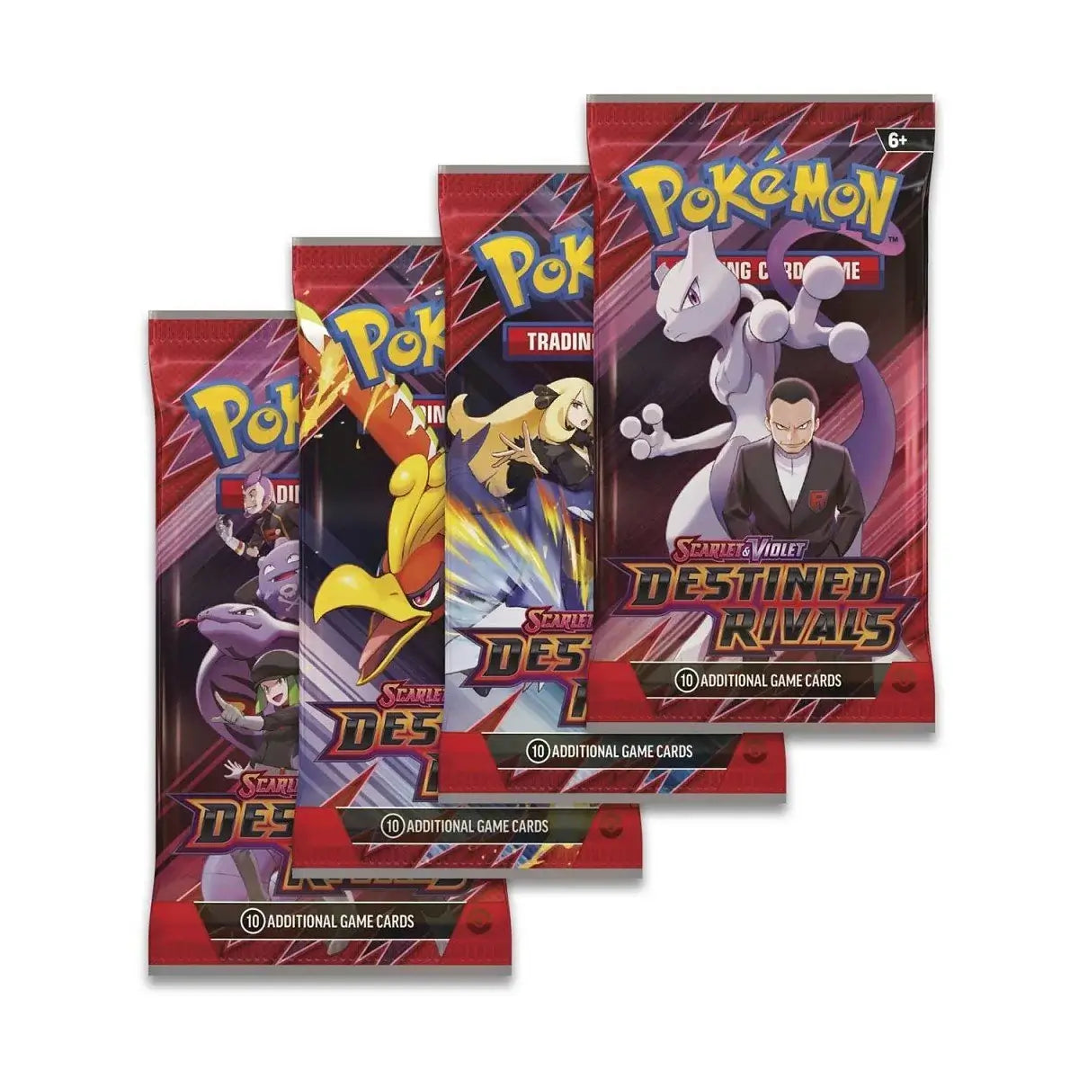 Pokémon Display Scarlet & Violet: Destined Rivals – Booster Varianten