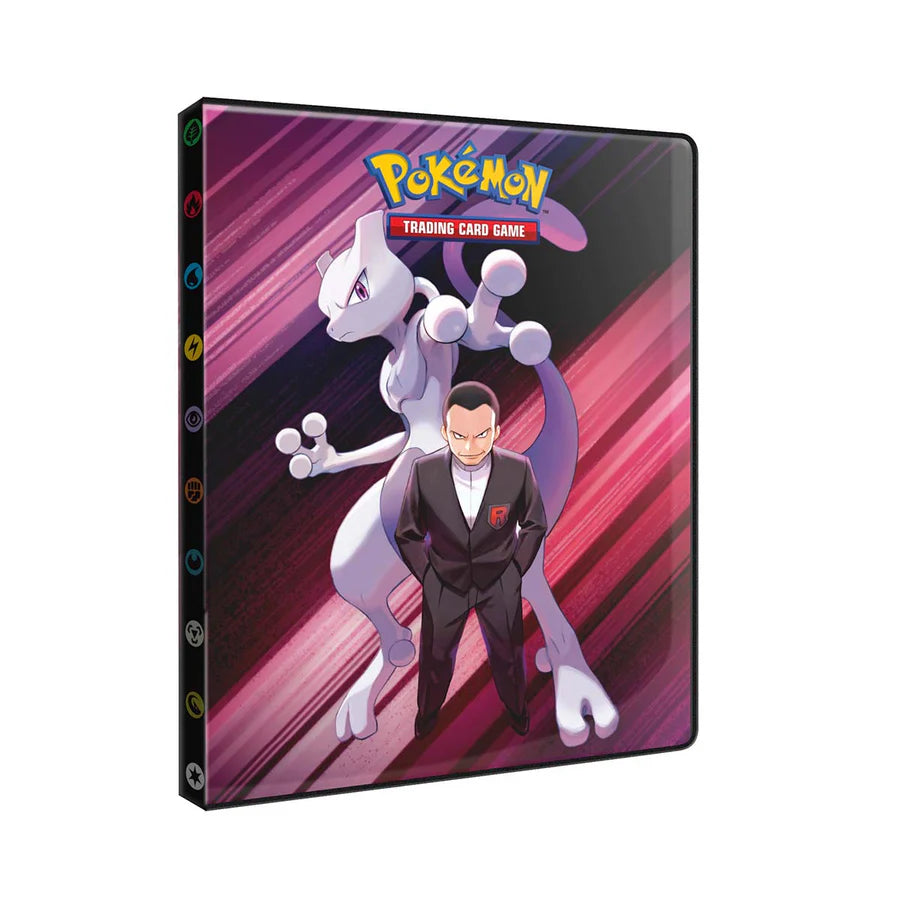 Pokémon Destined Rivals Ultra Pro 9-Pocket Binder mit Team Rocket Design