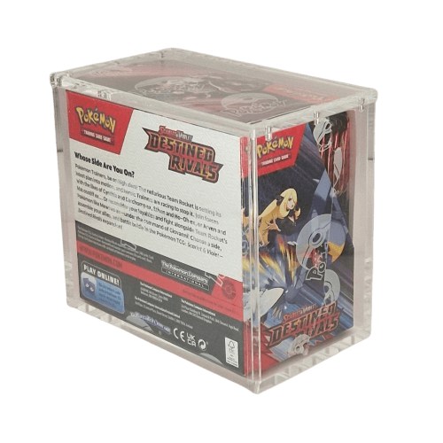 Pokémon Acryl Case Schutzbox von The Acrylic Box – Rückseite