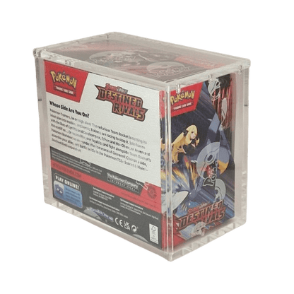 Pokémon Acryl Case Schutzbox von The Acrylic Box – Rückseite