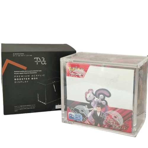 Pokémon Acryl Case Schutzbox von The Acrylic Box – mit Verpackung