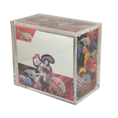 Pokémon Acryl Case Schutzbox von The Acrylic Box – Seitenansicht