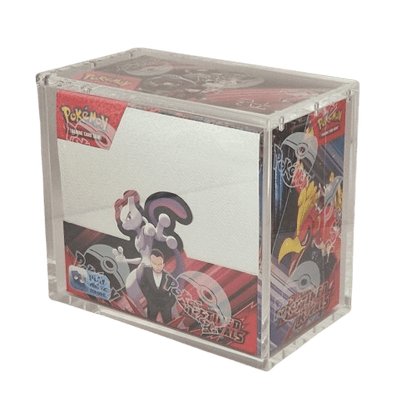 Pokémon Acryl Case Schutzbox von The Acrylic Box – Seitenansicht