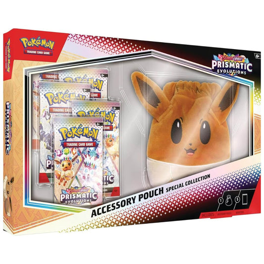 Vorderseite der Pokémon Accessory Pouch Collection mit Eevee (EN)