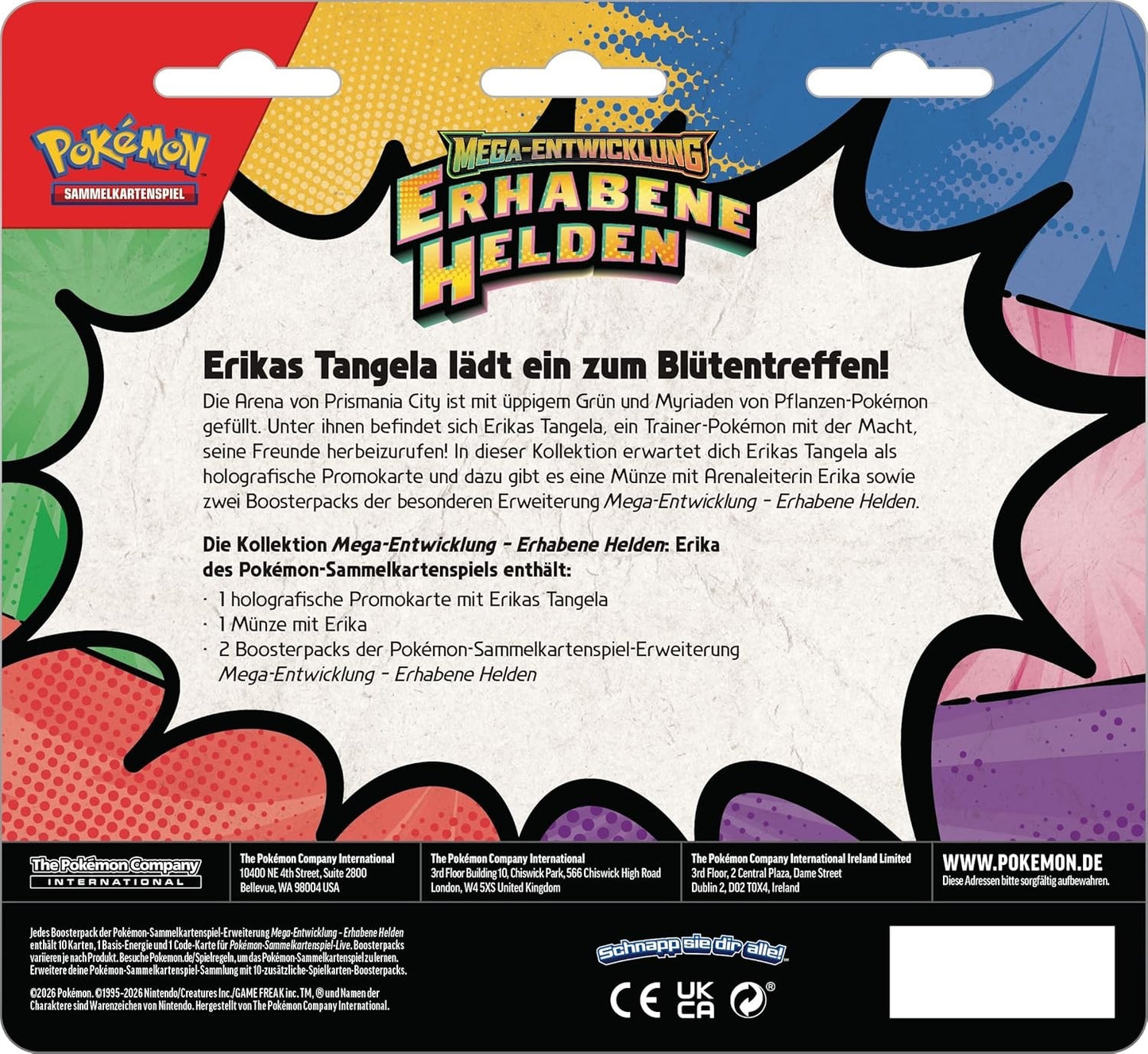 Pokémon Erhabene Helden Rückseite mit Münze und Boostern (Deutsch)