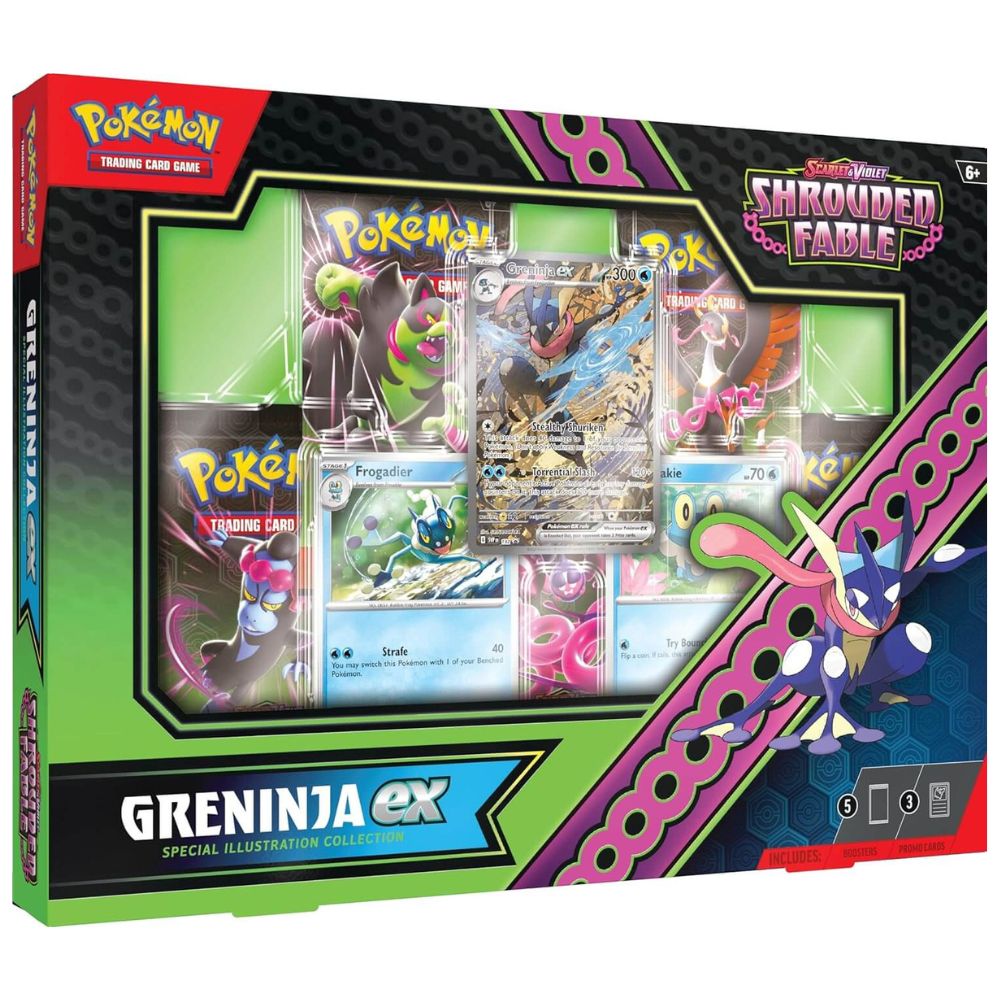 Pokémon TCG Greninja ex Special Illustration Collection Vorderseite – EN Version