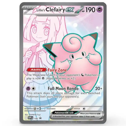 Promo-Karte Lillie’s Clefairy ex aus der Premium Tournament Collection (EN)