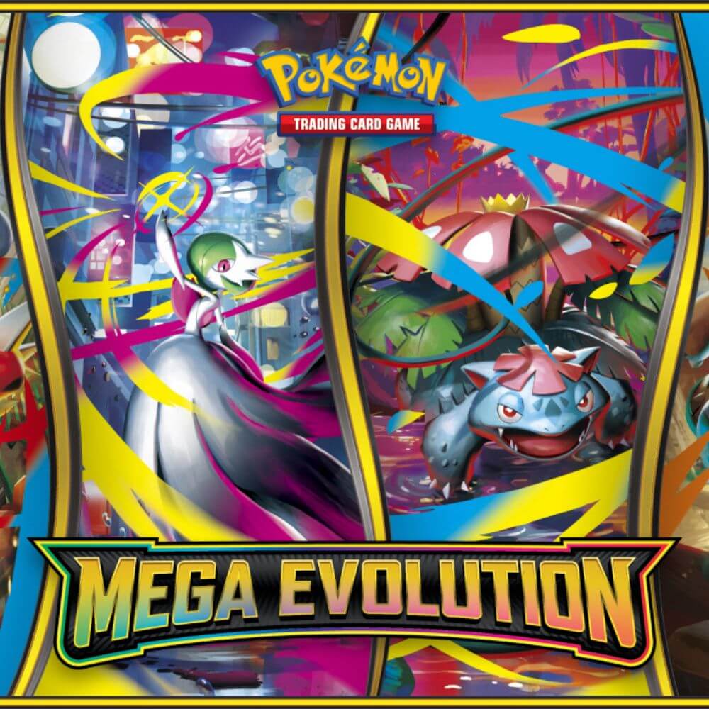 Pokémon Mega Evolution Set mit Gardevoir und Bisaflor – Sammelkartenspiel Erweiterung