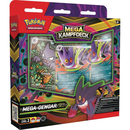 Pokémon Mega-Gengar-ex Mega-Kampfdeck (Deutsch) Box Artwork
