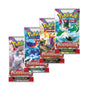 Pokémon Karmesin & Purpur – Paldea Evolved Booster (English) mit verschiedenen Pack-Artworks