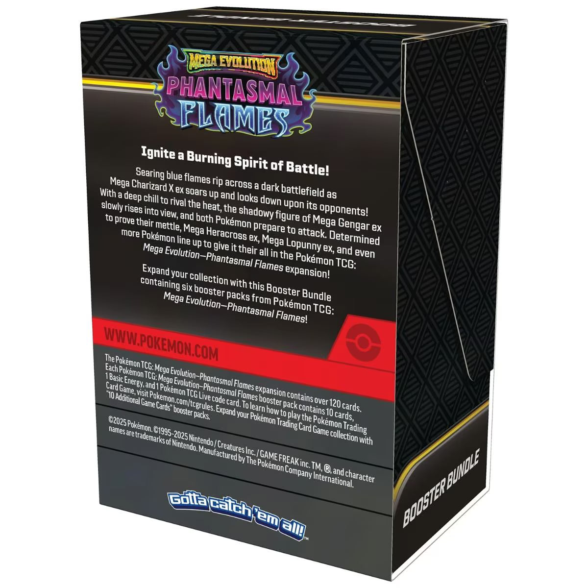 Pokémon Phantasmal Flames Booster Bundle Box mit sechs Booster Packs Pokémon Sammelkartenspiel (Englisch)