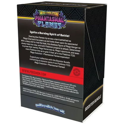 Pokémon Phantasmal Flames Booster Bundle Box mit sechs Booster Packs Pokémon Sammelkartenspiel (Englisch)