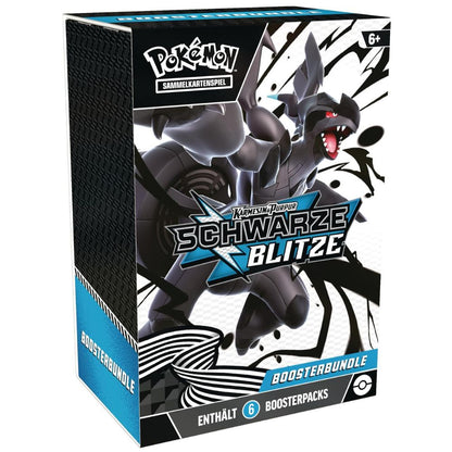Pokémon Schwarze Blitze Booster Bundle mit Zekrom-Design (Deutsch)