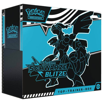 Pokémon Schwarze Blitze Top-Trainer-Box mit Zekrom-Design (Deutsch)