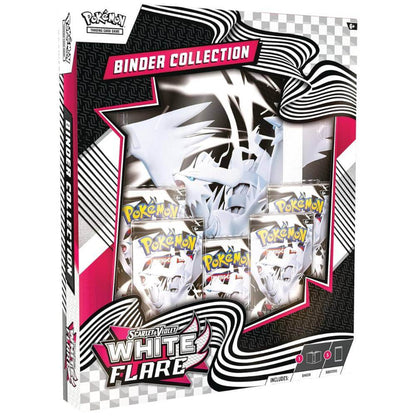 Vorderseite der Pokémon White Flare Binder Collection Box (EN