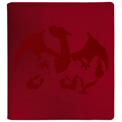 Ultra Pro Pokémon Charizard 12-Pocket Zippered Pro Binder – Frontansicht