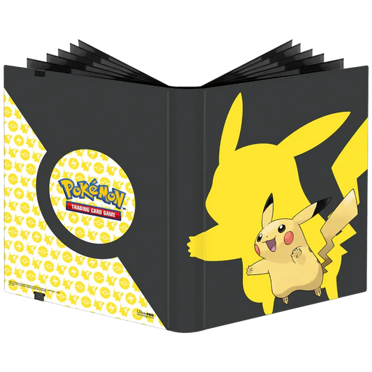 Ultra Pro Pokémon Pikachu 9-Pocket Pro Binder – Vorderseite mit Pikachu-Design